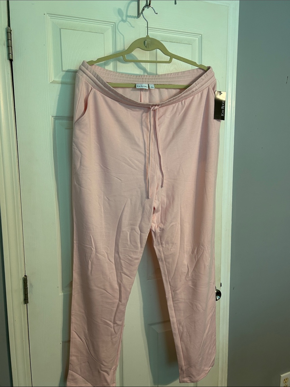 Light Pink Drawstring Lounge Pants
